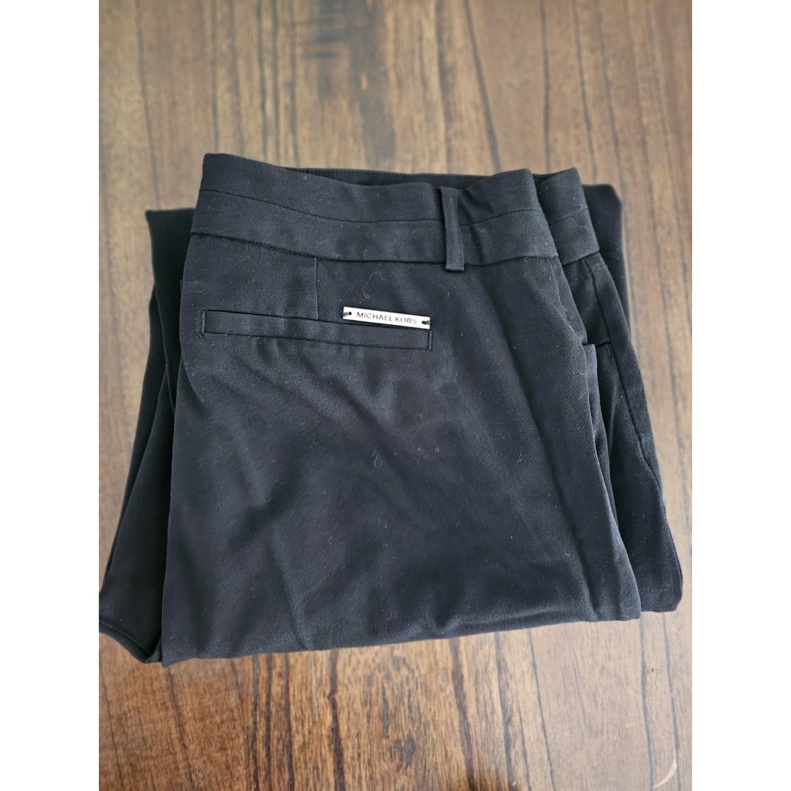 Michael Kors Collection Women Dress Pants Black Size 12
